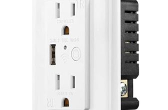 Zigbee Wall Outlet with USB