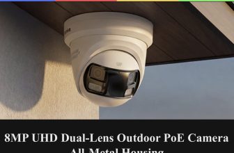 Annke 8MP UHD Dual-Lens Outdoor PoE Camera All-Metal Housing