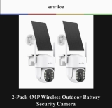 Annke $69.99 for 2-Pack 4MP Wireless Outdoor Security Camera